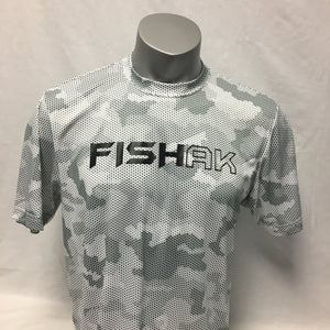 Fish AK - Hex Camo - Performance T-Shirt - Adult