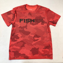 Load image into Gallery viewer, Fish AK - Hex Camo - Performance T-Shirt - Youth