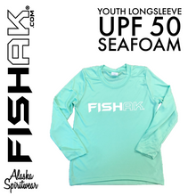 Load image into Gallery viewer, FISH AK - Youth UPF 50 Performance Long Sleeve Shirt