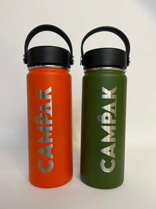 CAMP AK - 18oz Stainless Water Bottle