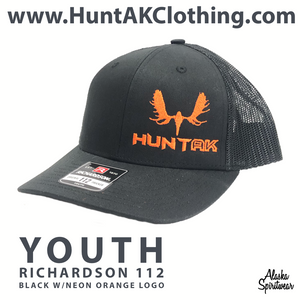 HUNT AK - Moose Skull - Youth Trucker Hat