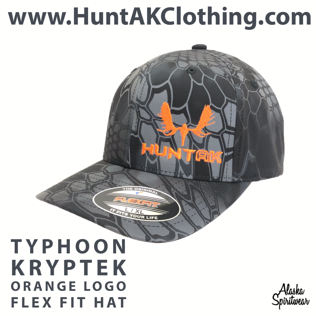 Skull – Alaska FishAK HUNT - Spiritwear, Hats - -KRYPTEK AK - LLC FlexFit Moose