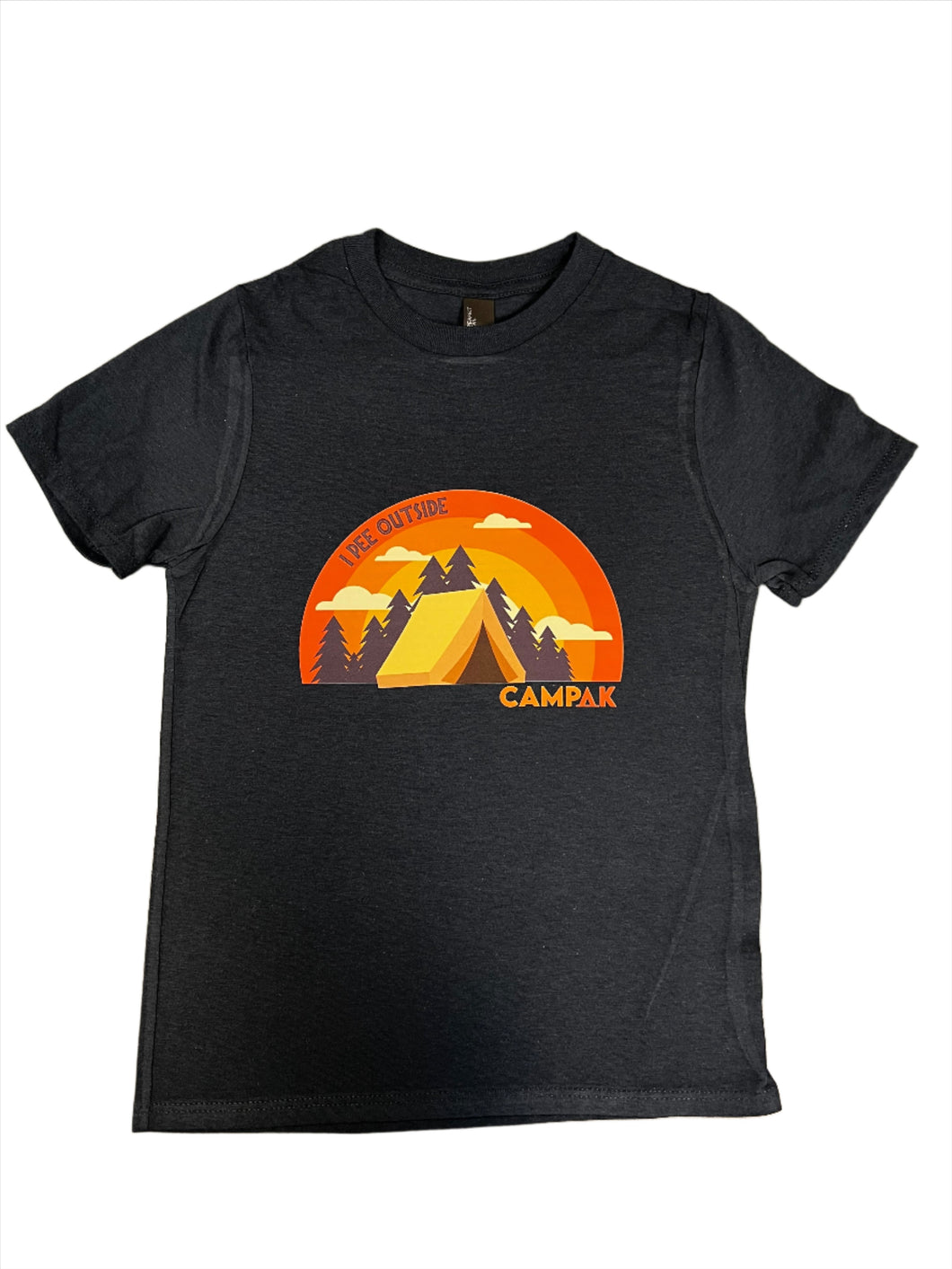 CAMP AK - I Pee Outside - Youth T-Shirt