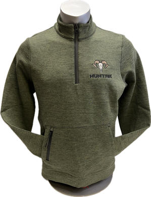 HUNT AK - Sheep Skull - Triumph 1/4 Zip Pullover