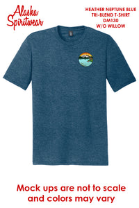 Nancy Lake - Without Willow, Alaska - Tri-Blend T-Shirt