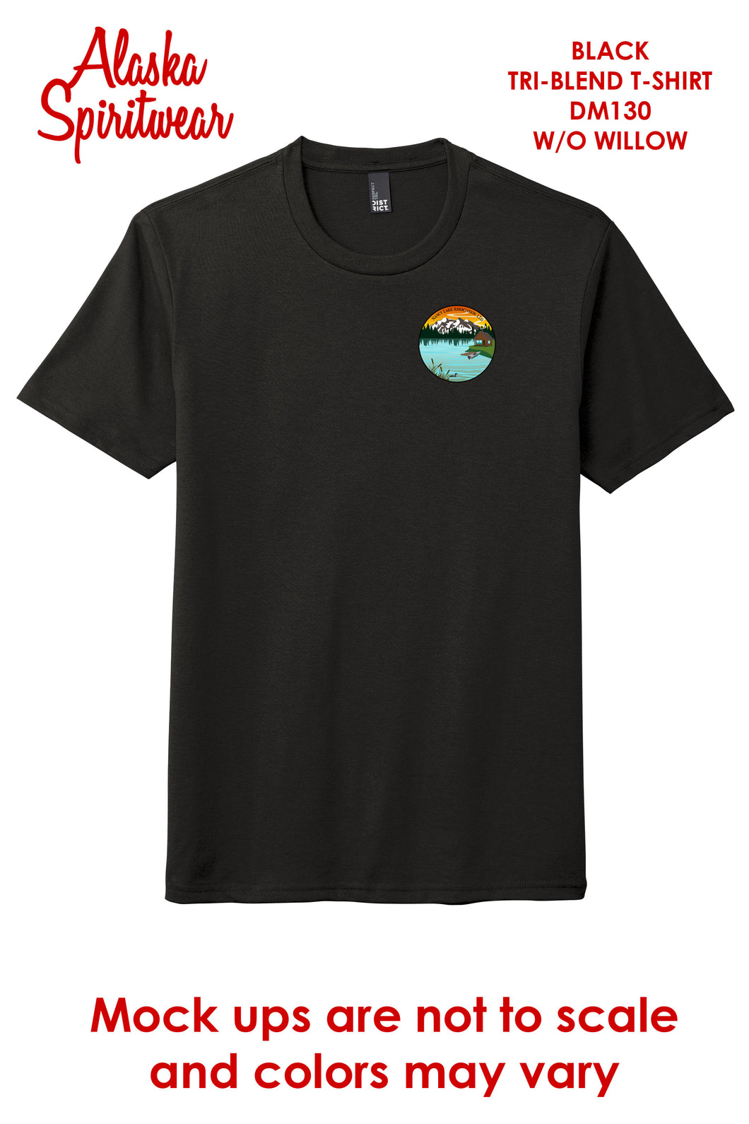 Nancy Lake - Without Willow, Alaska - Tri-Blend T-Shirt