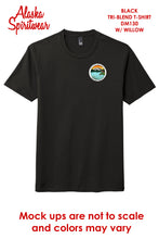 Load image into Gallery viewer, Nancy Lake - With Willow, Alaska - Tri-Blend T-Shirt