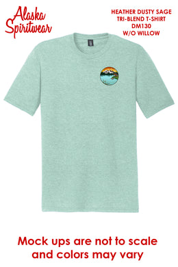 Nancy Lake - Without Willow, Alaska - Tri-Blend T-Shirt