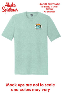 Nancy Lake - With Willow, Alaska - Tri-Blend T-Shirt