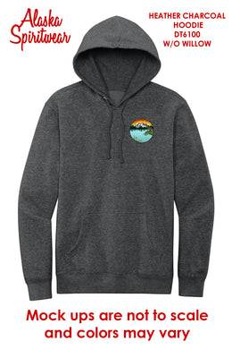 Nancy Lake - Without Willow, Alaska - Midweight Hoodie