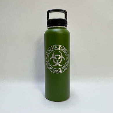 Alaska Zombie Response Team - 40oz Stainless Water Bottle