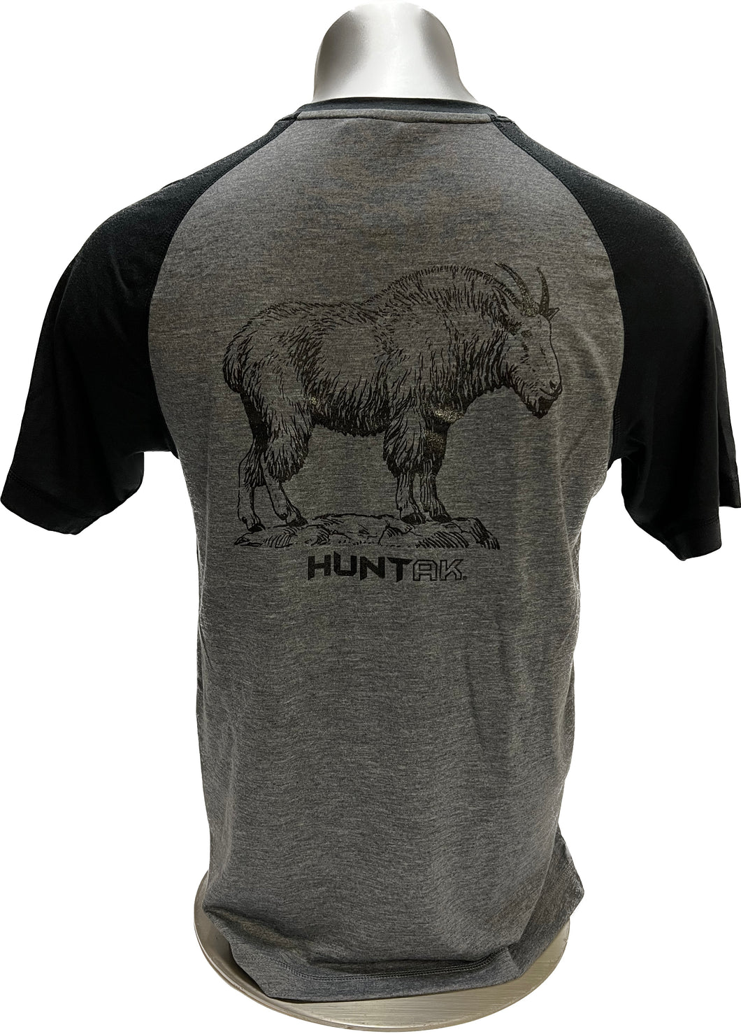 HUNT AK - Mountain Goat - Tri-Blend T-Shirt