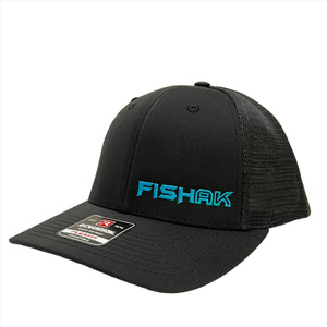 FISH AK - Adjustable Flex Fit Hat - Tri-Color Richardson 173