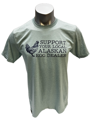 Support your local Alaskan egg dealer - Adult - Tri-blend T-Shirt