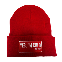 Load image into Gallery viewer, Yes I&#39;m Cold - Knit Beanie