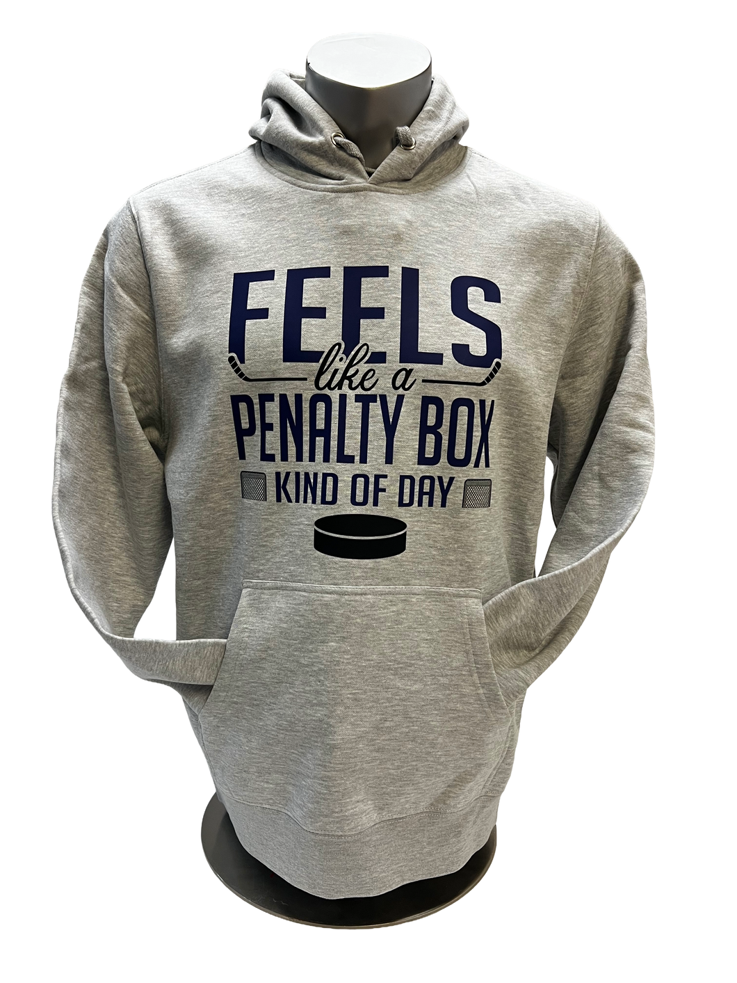 Feels like a penalty box kinda day - Adult Midweight Hoodie