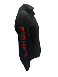 Fish AK Graphic Logo - Adult Full Zip Hoodie