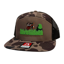 Load image into Gallery viewer, Duck Hunt - Duck Camo 7 Panel Flat Bill Truck