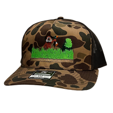 Load image into Gallery viewer, Duck Hunt - Duck Camo - Richardson 112 Five Panel Trucker