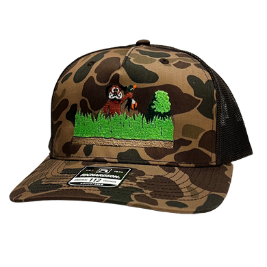 Duck Hunt - Duck Camo - Richardson 112 Five Panel Trucker