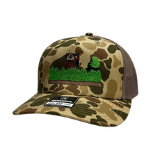 Load image into Gallery viewer, Duck Hunt - Duck Camo - Richardson 112 Five Panel Trucker