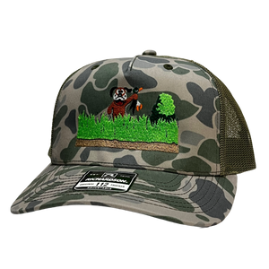 Duck Hunt - Duck Camo - Richardson 112 Five Panel Trucker