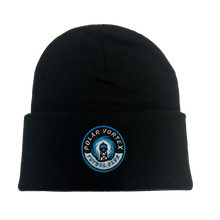 Load image into Gallery viewer, Polar Vortex - Black - Knit Beanie