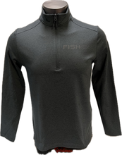 Load image into Gallery viewer, Fish AK - Men's Black Reflective C-Free 1/4 Zip