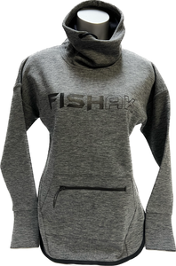 FISH AK - Ladies Triumph Cowl Neck Pullover