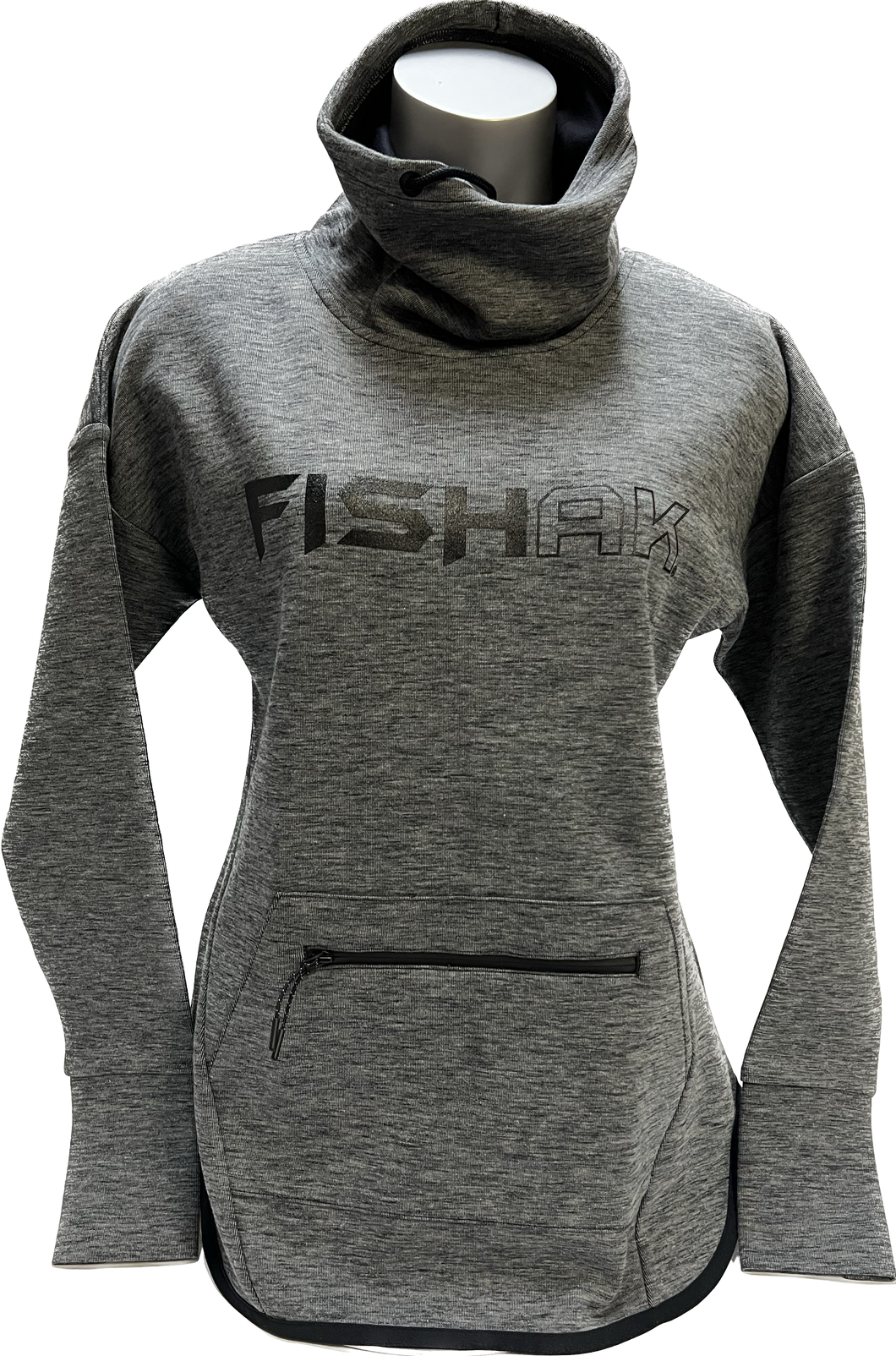 FISH AK - Ladies Triumph Cowl Neck Pullover