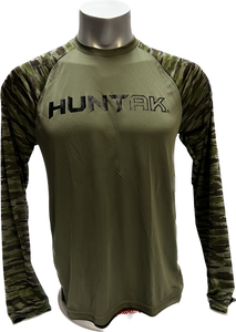 HUNT AK - Drift Camo - Performance Long Sleeve Shirt