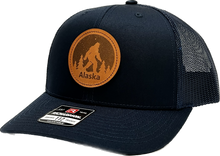 Load image into Gallery viewer, Bigfoot Alaska - Leather Patch - Trucker Hat