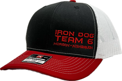 Team 6 - Morgan / Kishbaugh - Red/White/Black - Trucker Hat