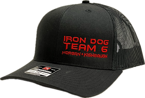 Team 6 - Morgan / Kishbaugh - Black - Trucker Hat