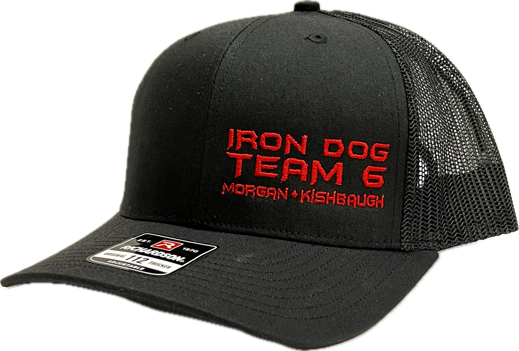 Team 6 - Morgan / Kishbaugh - Black - Trucker Hat