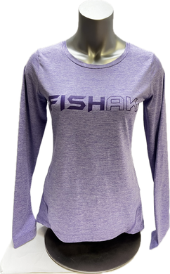 FISH AK - Ladies Exchange 1.5 Long Sleeve Crew