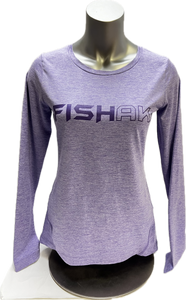 FISH AK - Ladies Exchange 1.5 Long Sleeve Crew