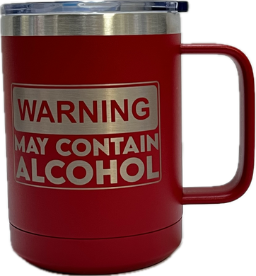 May Contain Alcohol - 15oz Stainless Camp Mug