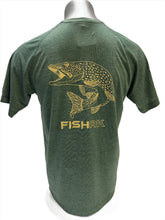 Load image into Gallery viewer, FISH AK - Species Collection - Northern Pike - T-Shirt - TriBlend