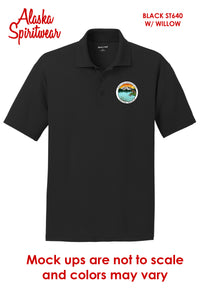 Nancy Lake - With Willow Alaska - RacerMesh® Polo