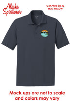 Load image into Gallery viewer, Nancy Lake - Without Willow Alaska - RacerMesh® Polo