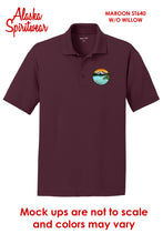 Load image into Gallery viewer, Nancy Lake - Without Willow Alaska - RacerMesh® Polo