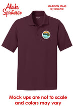 Load image into Gallery viewer, Nancy Lake - With Willow Alaska - RacerMesh® Polo