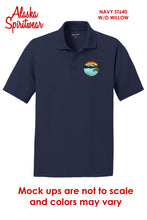 Load image into Gallery viewer, Nancy Lake - Without Willow Alaska - RacerMesh® Polo