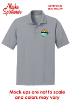 Load image into Gallery viewer, Nancy Lake - Without Willow Alaska - RacerMesh® Polo