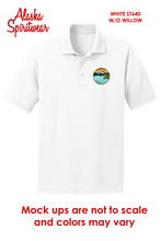 Load image into Gallery viewer, Nancy Lake - Without Willow Alaska - RacerMesh® Polo