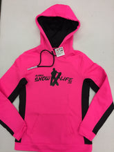 Load image into Gallery viewer, Alaska Snow Life - Girl Snowboard - Hoodie (CLEARANCE)
