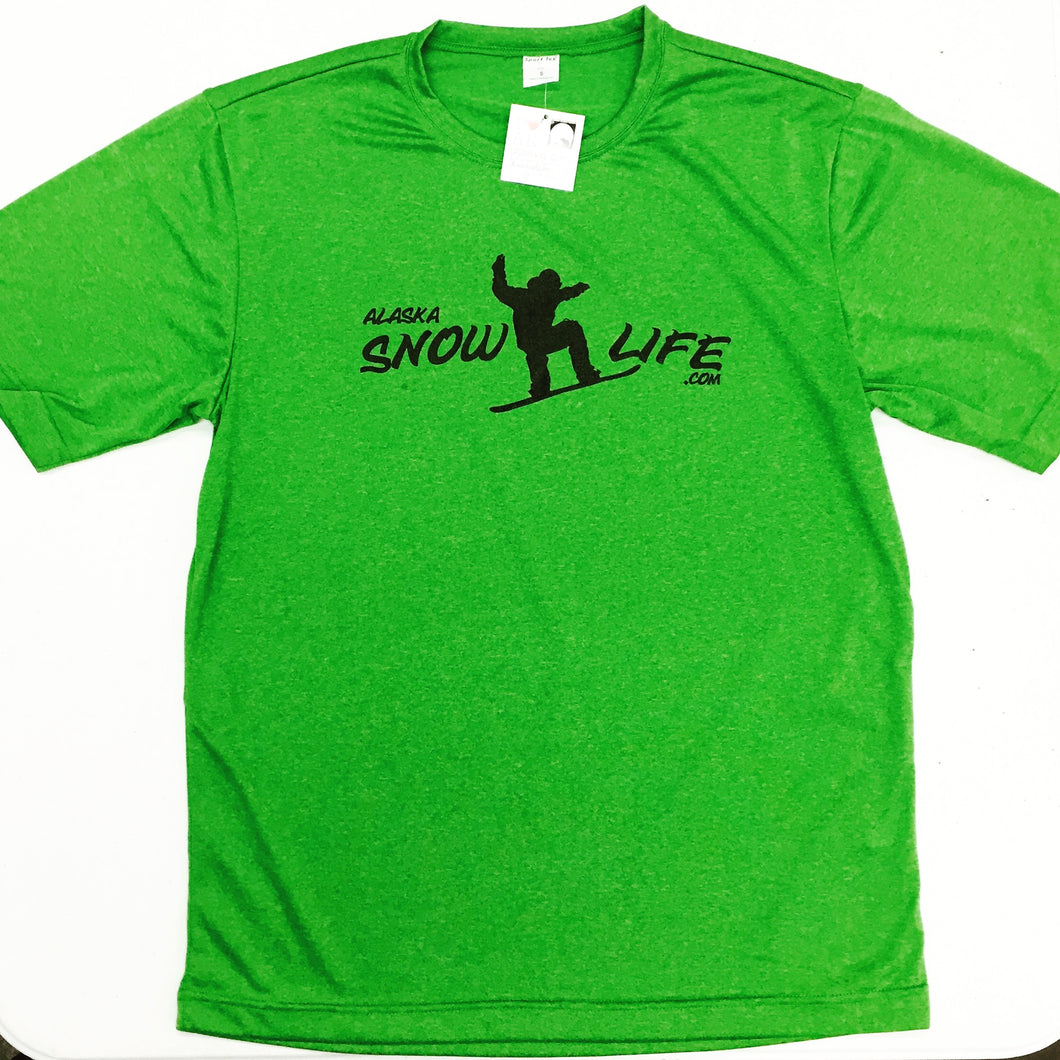 Alaska Snow Life - Snowboard - Performance T-Shirt - Adult (CLEARANCE)
