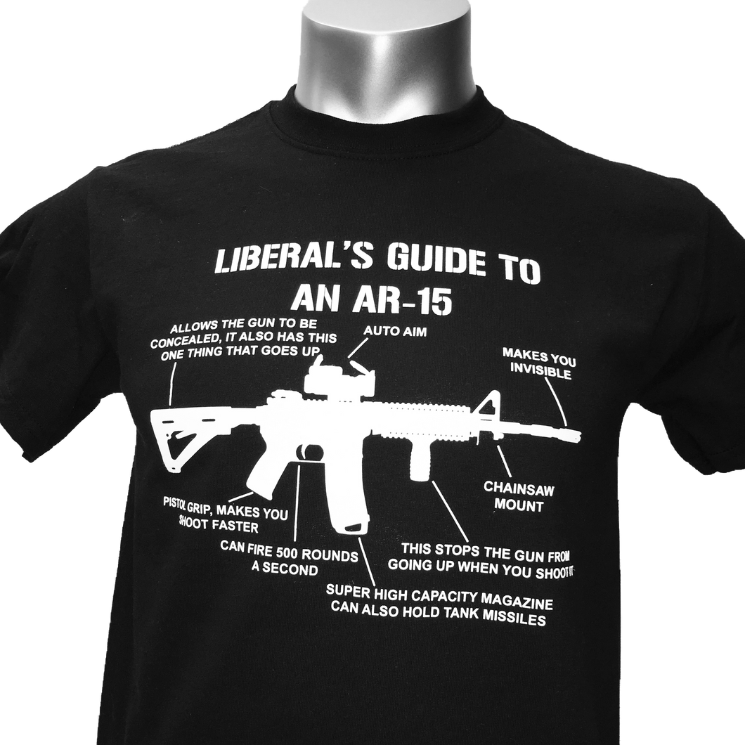 Liberal's Guide to AR-15 - Adult T-Shirt