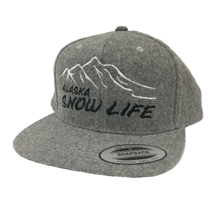Alaska Snow Life - Flat Bill - Hat